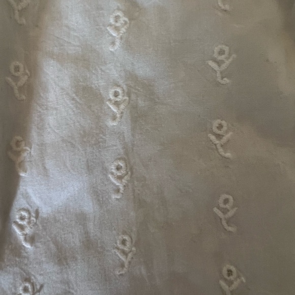 Anthropologie white “Conditions apply” Miranda peasant blouse - Picture 5 of 5